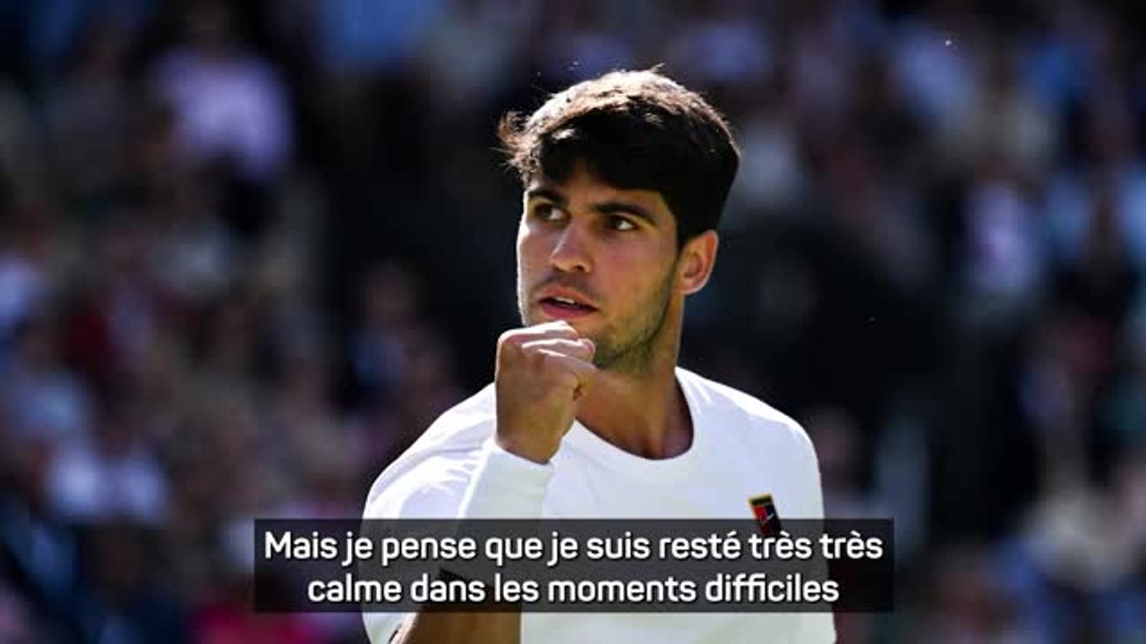 Wimbledon - Alcaraz revient sur ses 21 victoires consécutives