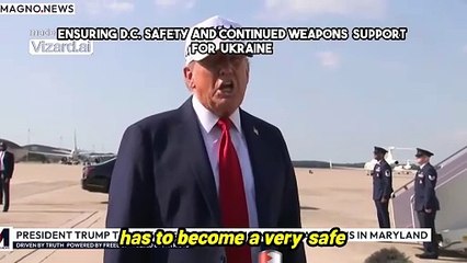 Ensuring D.C. safety and continued weapons support for Ukraine(1)