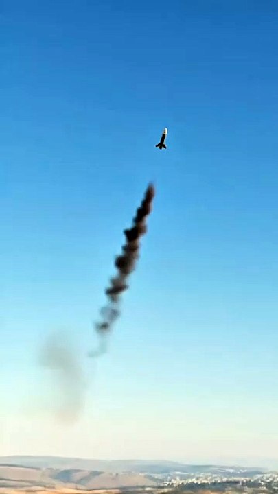 Second wave of Iranian missiles hits Israel | #shorts  #war #fire #defense