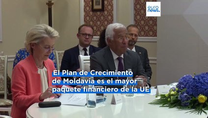 Los líderes de la UE renuevan su apoyo a Moldavia en una cumbre histórica