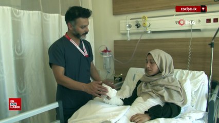 Çin zulmünden kaçan Uygur Türk'ü Ayşe, Eskişehir'de şifa buldu