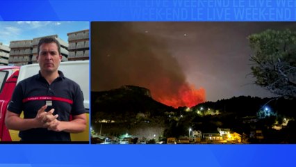 Bouches-du-Rhône: un incendie ravage 100 hectares dans la commune du Rove, 150 personnes évacuées