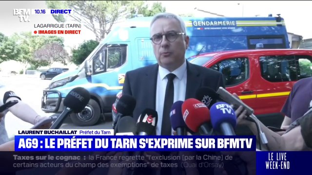 Turboteuf pour lutter contre l'A69: Il s'agit d'un rassemblement que j'ai interdit , rappelle le préfet du Tarn