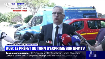 A69: 800 personnes sont présentes à la mobilisation "dont certaines sont masquées et cagoulées", indique le préfet du Tarn