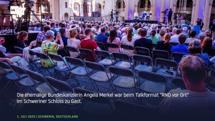 Merkel： ＂Ich gehöre auch zum Volk＂