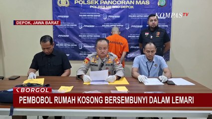 Video Penangkapan Pencuri yang Bobol Dua Rumah Kosong di Depok, Dipergoki Pemilik | BORGOL