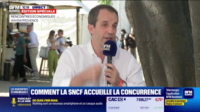On a fait un très gros travail ces dernières années. Aujourd'hui, les trains sont beaucoup plus à l'heure : le patron de SNCF Voyageurs défend les efforts de son groupe face aux critiques sur les retards