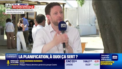 "Si la France est attractive, c'est parce que la France est malgré tout vue comme un endroit où on peut se projeter dans un horizon de 5, 10 ou 15 ans", déclare Clément Beaune, Haut-comissaire au Plan