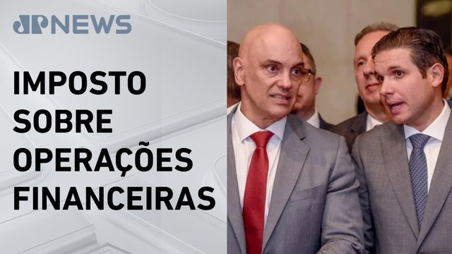 Presidente da Câmara elogia Moraes por decisão sobre IOF