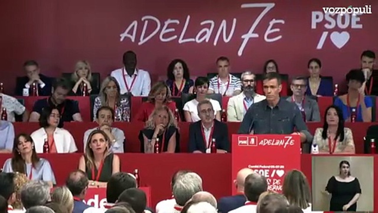 Sánchez reacciona a las palabras de Aznar: "Nos ven como enemigos contra los que todo vale"