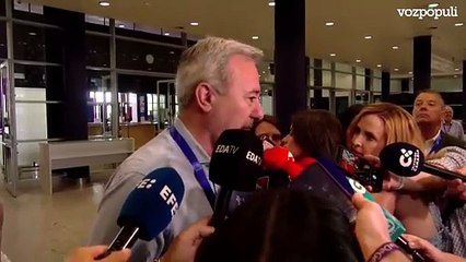 Azcón (PP) ve "incomprensible" que Alegría defienda a Salazar tras las acusaciones de acoso