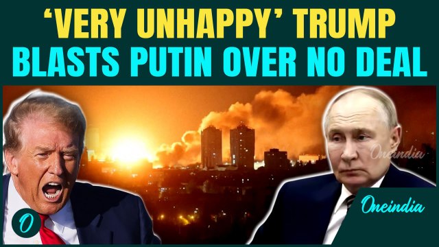 ‘Putin wants to KEEP KILLING’ | Trump UNLEASHES RAGE | Threatens SANCTIONS Amid Russian ONSLAUGHT