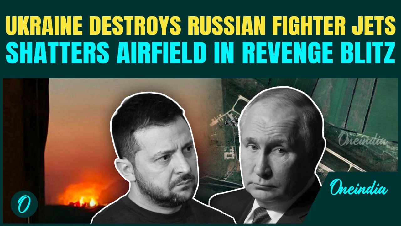 Ukraine PUNISHES Russia; Bombs Airfield Housing Fighter Jets; 10 BLASTS Tear Through Borisoglebsk
