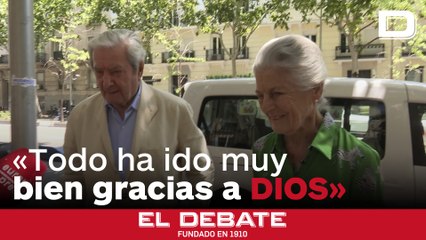 Teresa de Borbón y el marqués de Laserna se acercan al hospital para conocer a su bisnieto Lucas