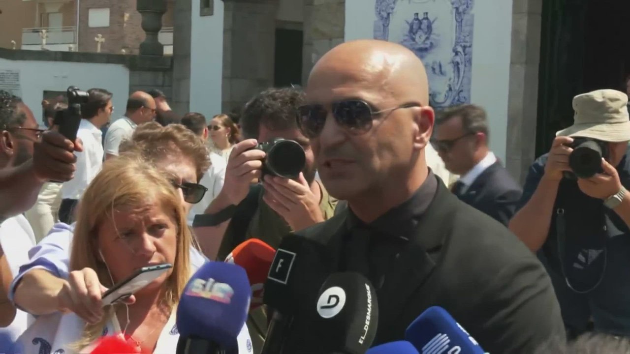 Roberto Martínez agradece la presencia en el funeral por Diogo Jota