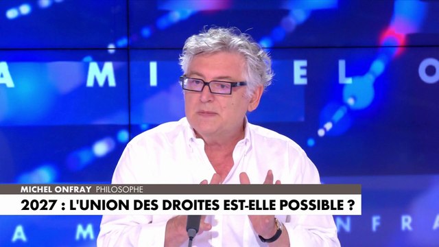 Michel Onfray : «On ne peut pas mettre dans le même sac Alain Juppé et Eric Zemmour»