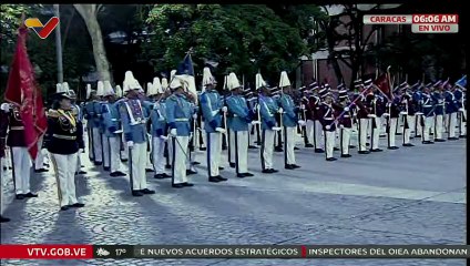 Conmemoran 214 años de la Firma del Acta de Independencia y Día de la FANB con izada de bandera