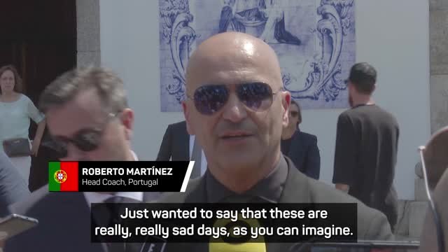 'Today we are all one football family' - Martinez mourns Diogo Jota and Andre Silva