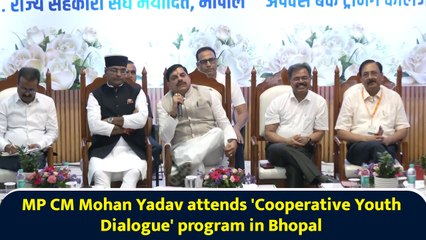 MP CM Mohan Yadav attends 'Cooperative Youth Dialogue' program in Bhopal