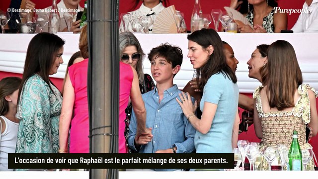 Charlotte Casiraghi de sortie avec son fils Raphaël, qui ressemble beaucoup à son papa Gad Elmaleh !