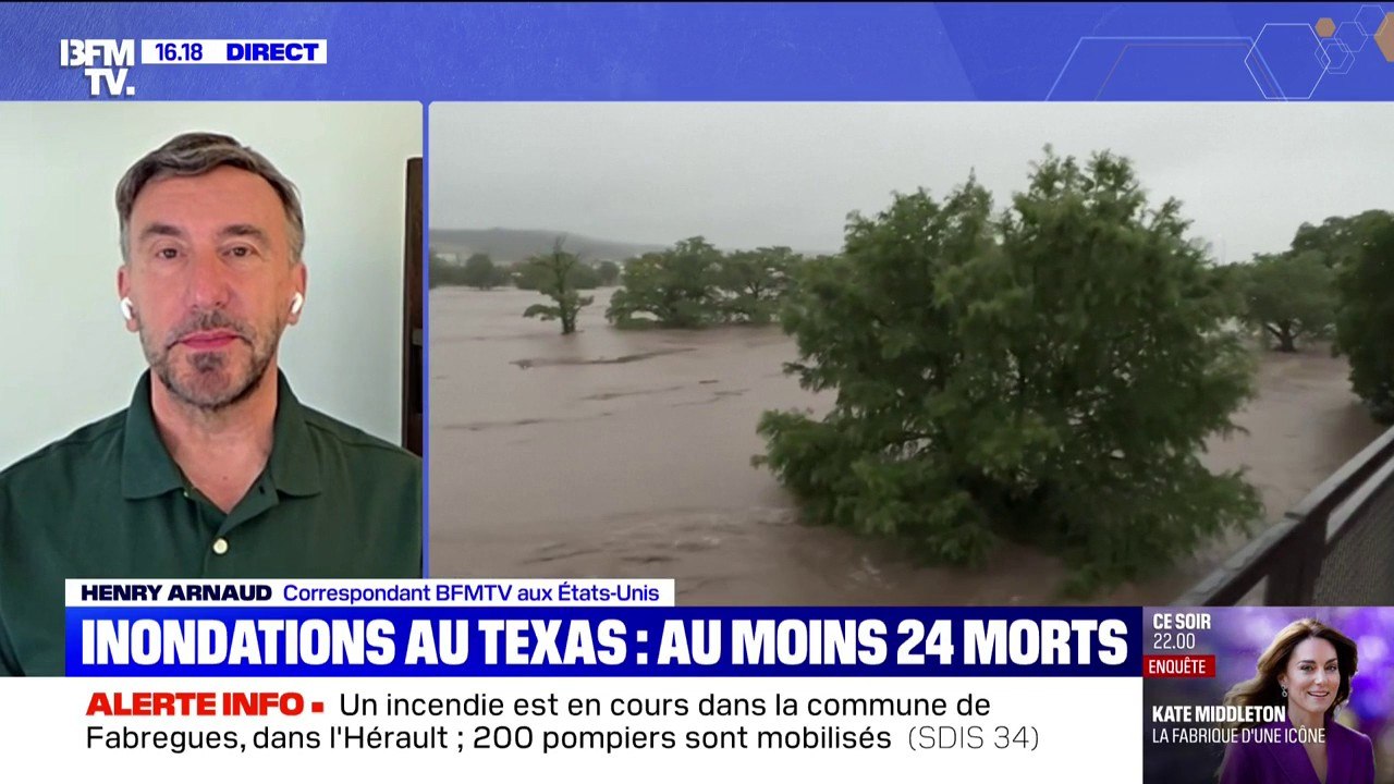 Inondations mortelles au Texas: 300 personnes ont été hélitreuillées, l'état d'urgence a été déclaré
