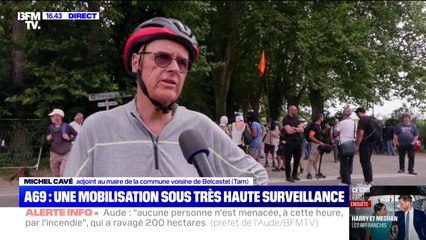 A69: "Les méthodes concernant la construction de cette autoroute employées par nos élus dépassent l'entendement et l'état de droit", estime Michel Cavé (adjoint au maire de Belcastel dans le Tarn)