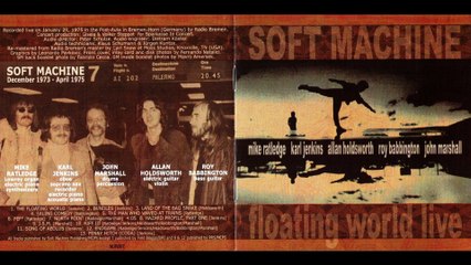 SOFT MACHINE...2006 - Floating World Live (Bremen 1975)