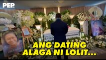 Dating alaga ni Manay Lolit Solis dumalo sa kanyang burol | PEP Hot Story