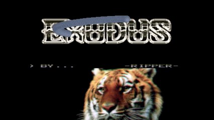 Amiga Demo Jumping Tiger by Exodus (1989)
