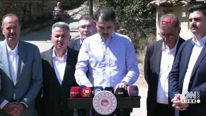 Bakan Kurum, orman yangınlarının bilançosunu açıkladı