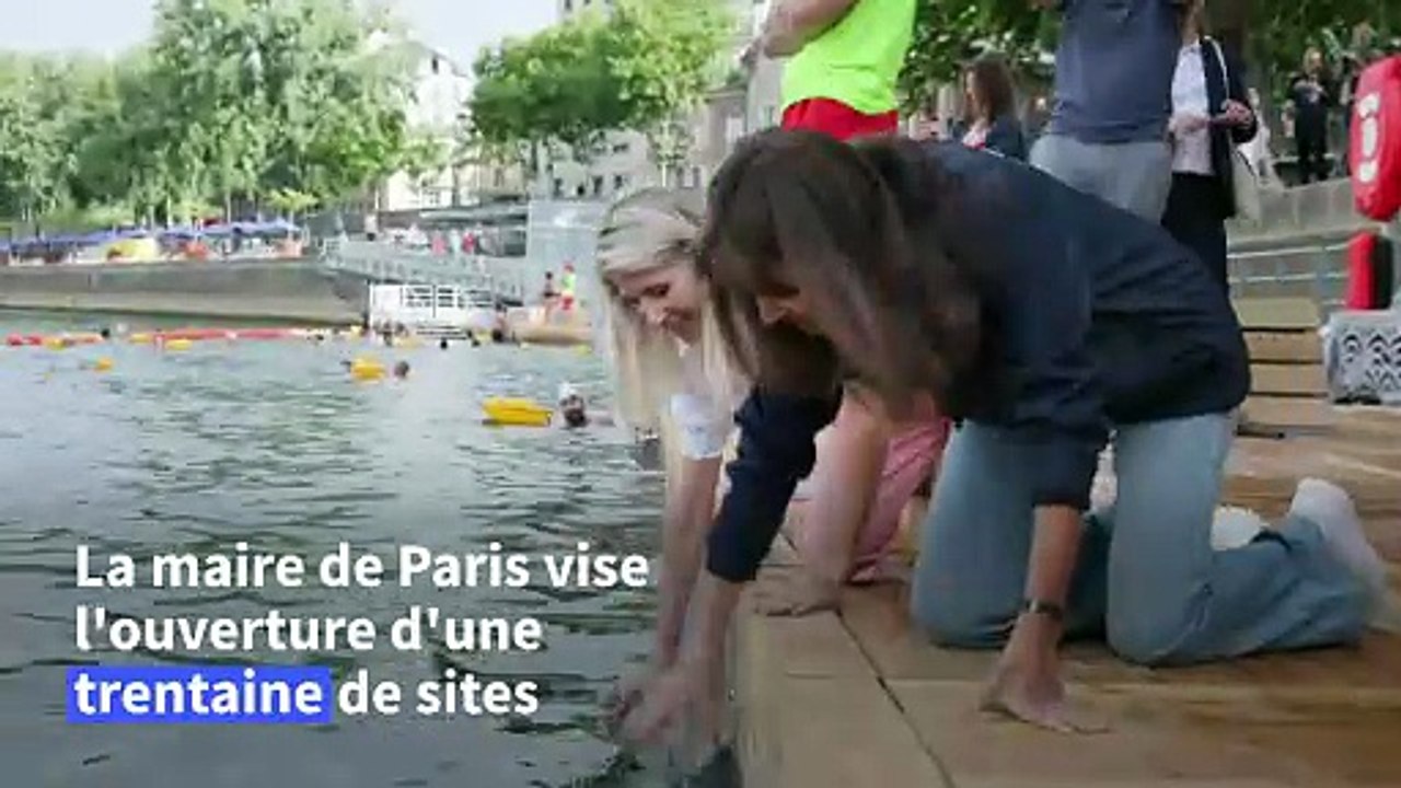 La Seine rouvre à la baignade publique pour la première fois depuis 1923