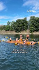On a plongé dans la Seine