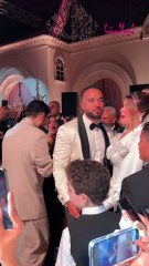 #حمادة_هلال و #حكيم يشعلان الأجواء في حفل زفاف ابنة #محمد_فؤاد 🔥😍