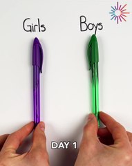 Spot the difference after a few weeks ✏️😅