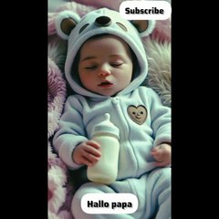 Hallo papa ❣️🔥💯 #baby #shirts #cute #funny #AI #Dailymotion shorts #viral #trend #hear touching