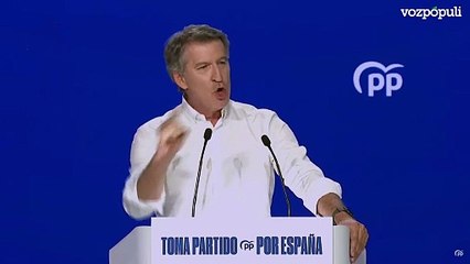 Feijóo: "Lo que a mí me guía es un manual de decencia"