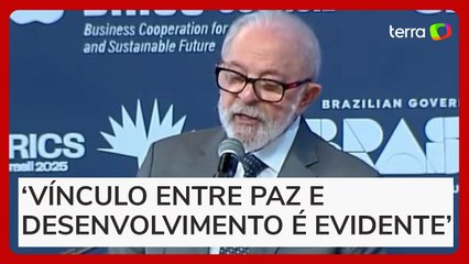 'Fim das guerras é de responsabilidades de chefes de Estado', afirma Lula no RJ