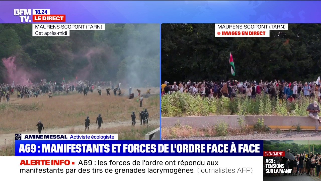 "Force doit rester à la loi": Emmanuel Macron apporte son soutien aux forces de l'ordre mobilisées pour la manifestation contre l'A69