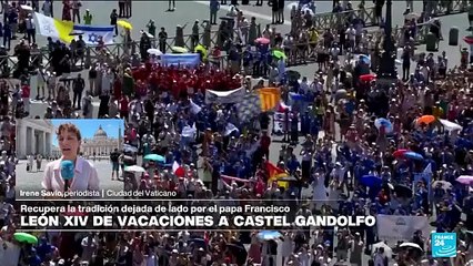 Informe desde El Vaticano: residencia papal de verano revive con León XIV