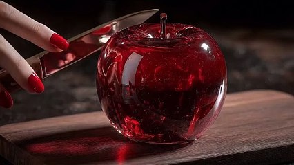 Sharpest Knife Ever? Watch This Glass Melon Cut