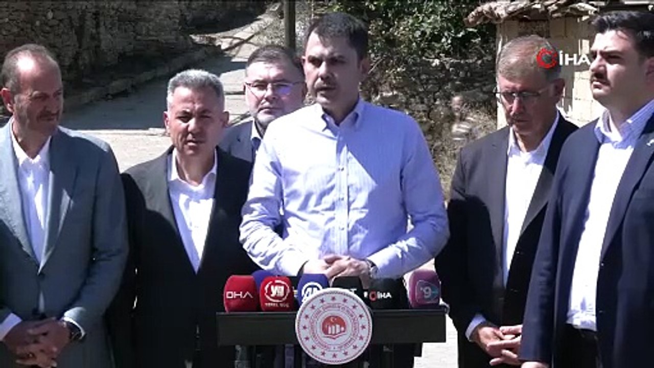 Bakan Murat Kurum: "Yaraları birlikte saracağız"