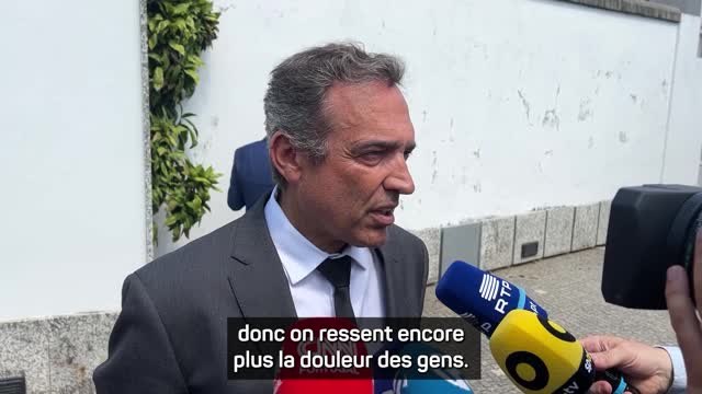 Disparition de Jota - Les images émouvantes de la sortie de l'église