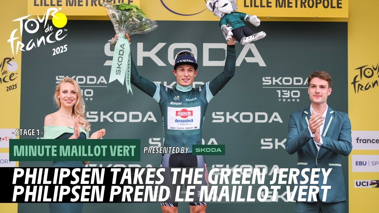 Škoda Green Jersey Minute - Stage 1 - Tour de France 2025