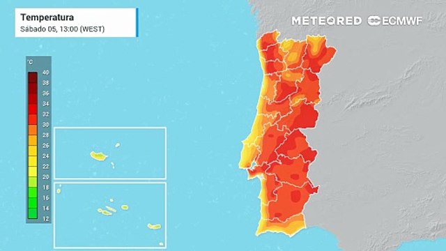 Temperaturas persistem particularmente elevadas durante a próxima semana em Portugal Continental.