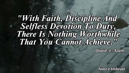 No Success Without Women’s Effort 🤝 | Discipline Leads to Victory | Quaid-e-Azam Quotes”