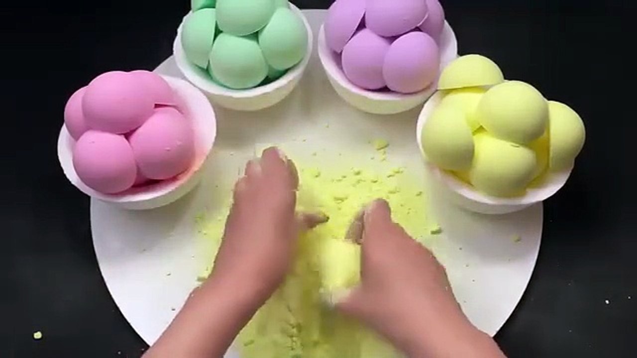 Soda Chalk Crushing ASMR