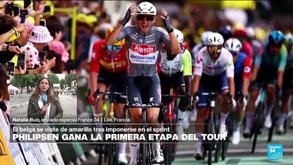 Informe desde Lille: Jasper Philipsen, el primer maillot amarillo del Tour 2025