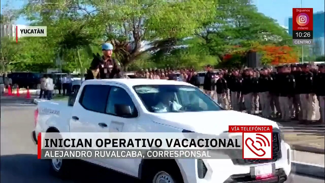 Inician con el operativo vacacional verano 2025 en Mérida, Yucatán
