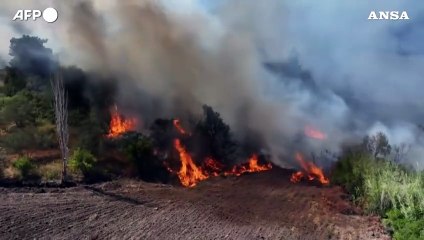 Siria, terzo giorno di incendi sulle montagne del distretto Latakia