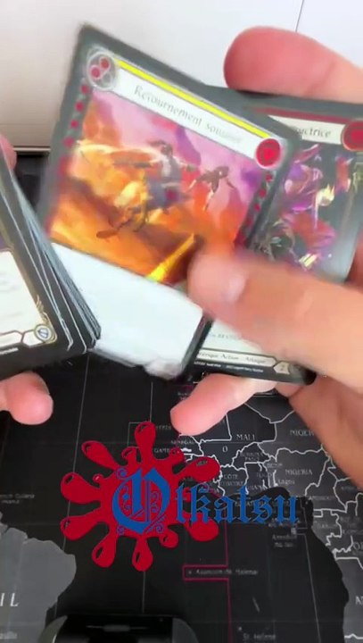 UntapUpkeepDrawFR ouverture 2 boosters Flesh and Blood Outsiders